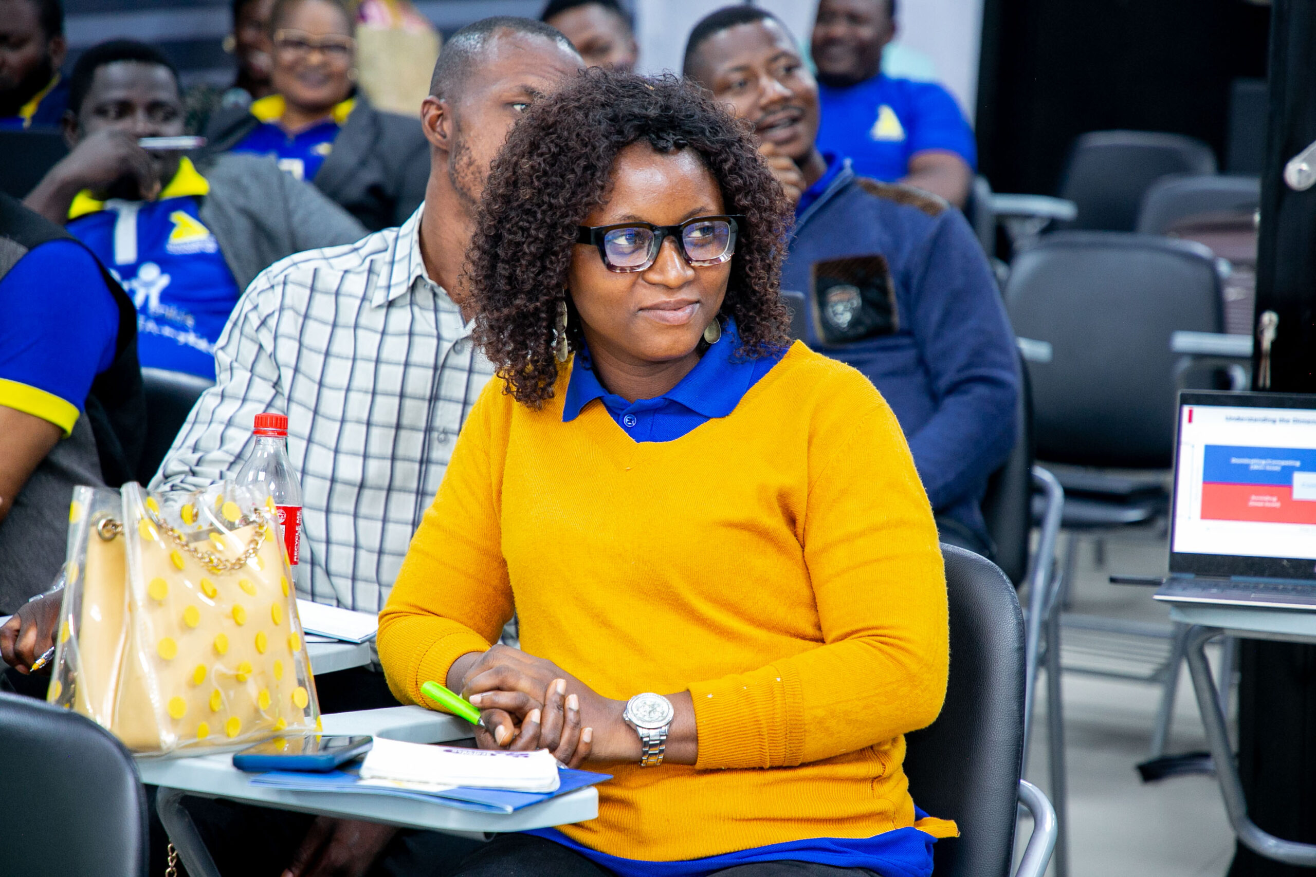 financial services sales training session for banking and insurance professionals